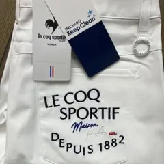 最終お値下げ　新品　LE COQ SPORTIF レディース ゴルフパンツ