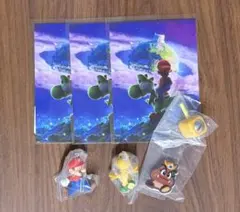 映画入場者特典 スーパーマリオギャラクシー 3枚セット