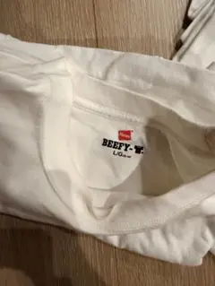 Hanes BEEFY-T 半袖 Tシャツ 白 L