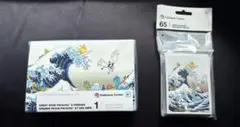 ダブルデッキケース　スリーブ　北斎　ポケモン　ポケモンカードゲーム Amazon.co.jp: ポケモンセンターオリジナル ダブルデッキケース