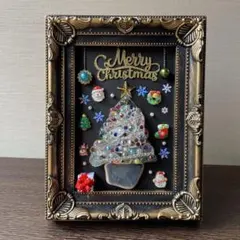 シーグラスアート　クリスマスツリー16