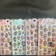 大人気‼️クライベイビーぷくぷくシール4枚