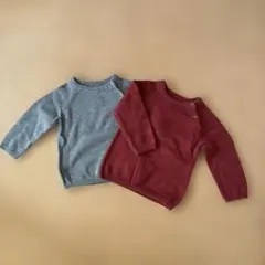 【h&m】ニットセーター 【70】