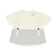 キムラタン 半袖Tシャツ ストライプ 80cmのサムネイル