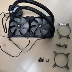 EVGA】CLC 240 AIO 簡易水冷クーラー 箱なし 付属品完備 清掃済 - メルカリ