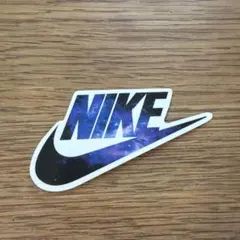 NIKE ナイキ ギャラクシー柄 防水ステッカー(1枚)のサムネイル