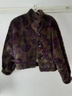 Pola Amian フリースショートジャケット