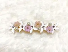 フラワーバレッタ
