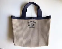 ピーナッツ スヌーピー トートバッグ ベージュ