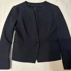 新品タグ付☆ANAYI☆ノーカラージャケット ネイビー サイズ38 2025年最新】アナイ ジャケットの人気アイテム - メルカリ