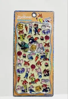 リ*ラ様 ズートピア プチドロップステッカー