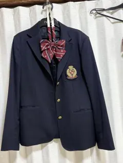 紺ブレ　ブレザー　ジャケット　リボン　ネクタイ　4点セット　イーストボーイ