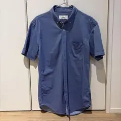 Nolley's 半袖ボタンダウンシャツ ブルーのサムネイル