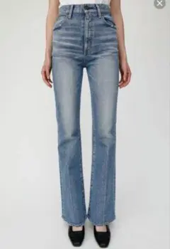 moussy　 フレアデニム　パンツ　ブルー　029EAA12-5000　23