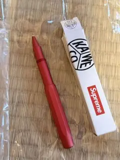 美品】Supreme シュプリーム KAWECO カヴェコ ボールペンレッド - メルカリ