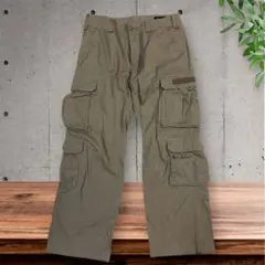ALPHAINDUSTRIES USARMYカーゴパンツ ミリタリーパンツ　Lのサムネイル