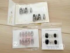 SHEIN ネイルチップ 3点セット
