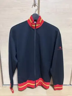 Champion ジャージ 黒/赤 JASO O ヴィンテージ　レア　希少