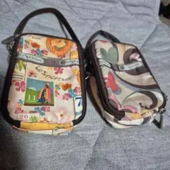 レスポートサック ミニポーチ シガレットケース コスメポーチ　ハワイ限定品　2個