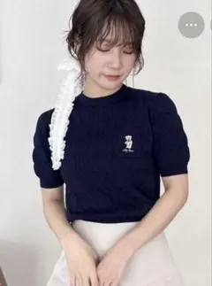 LILY BROWN Lily Bearニットプルオーバーのサムネイル