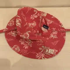 Patagonia 花柄ハット 赤のサムネイル