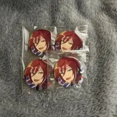 逆先夏目缶バッジ 4個セット