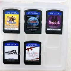PS Vita ゲームソフト　5本セット　絶対絶望少女　地球防衛軍　他