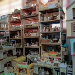 現状品 当時物 昭和レトロ デコパーツ シルバニアファミリー まとめ