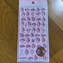 ボンボンドロップシール　ミニ　マイメロディ