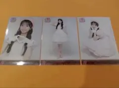 佐藤綺星 AKB48 メンバーリクエスト 憧れの衣装 生写真 3種コンプ