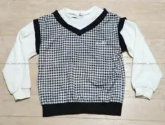 重ね着風 トップス