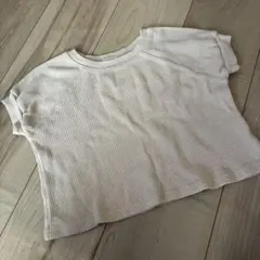 kokokids ワッフル生地　Tシャツ　xs 90cmのサムネイル
