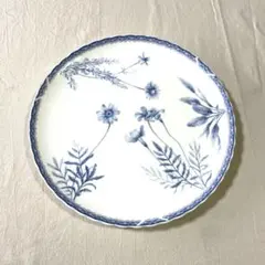 Noritake ノリタケ お皿 青い花柄の皿 ホールケーキ アウトレット