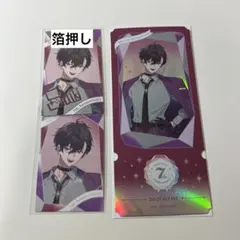 にじさんじ　7周年 佐伯イッテツ　チェキ風カード箔押し チケット風カードセット