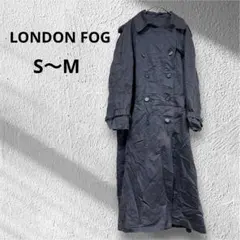 希少✨LONDON FOG ヴィンテージ トレンチコート【 S〜M相当】ネイビーのサムネイル
