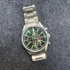 2026年最新】ORIENT 文字盤カラー：グリーン メンズ 腕時計(クォーツ