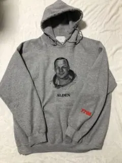 771m グレー フード付きパーカー L