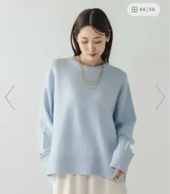 【未使用】ふわふわHugmeクループルオーバー　GLOBAL WORK　ロング丈