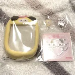 CHIMMY / BT21 バッグチャームポーチ +ステッカー＋キーリングセット