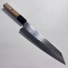 新品 和牛刀(切付型) ステンレス槌目八角柄 和包丁　シェフナイフ 201mmᓋ