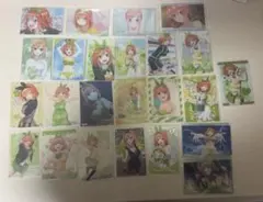 五等分の花嫁　中野四葉　新品未使用品　カード類24枚まとめ売り