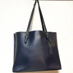 ブルー トートバッグ