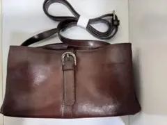 ショルダーバッグ ブラウン レディース