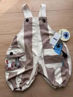 パペットスンスン サロペット ベージュ 80cm