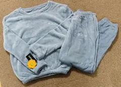 【新品】ルームウェア セットアップ モコモコ ボア 水色　M〜L
