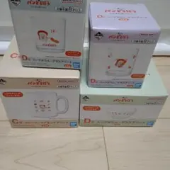 パンどろぼう　1番くじ　スープボール　グラス　マグカップ　セット