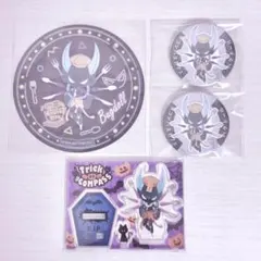 コンパス バグドール コースター 缶バッジ アクリルスタンド ハロウィン ネオン