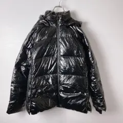 adidas レディース　光沢　ダウンジャケット　アウター　古着