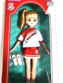 りかちゃんくじ　りかちゃん×セーラーズコラボ　チアガールりかちゃん