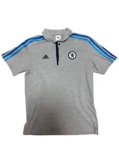 激レア 00s Chelsea FC adidas ポロシャツ 青 - メルカリ